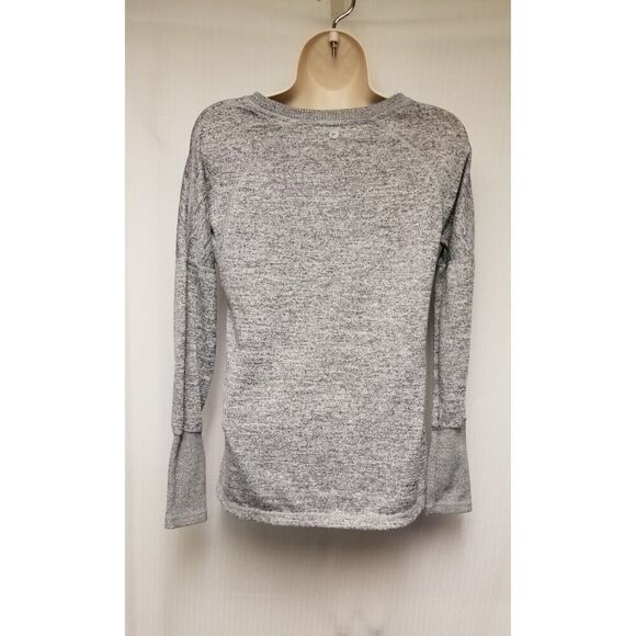 Active Life Women's Size Small S/M Pullover Zip Heather Gray Sweater - Picture 6 of 10